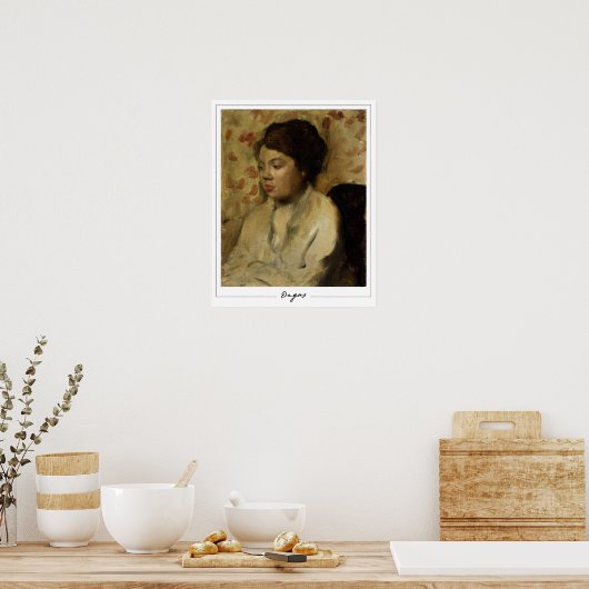Edgar Degas Zeding Art Poster #328-2 ポスター (キッチン)