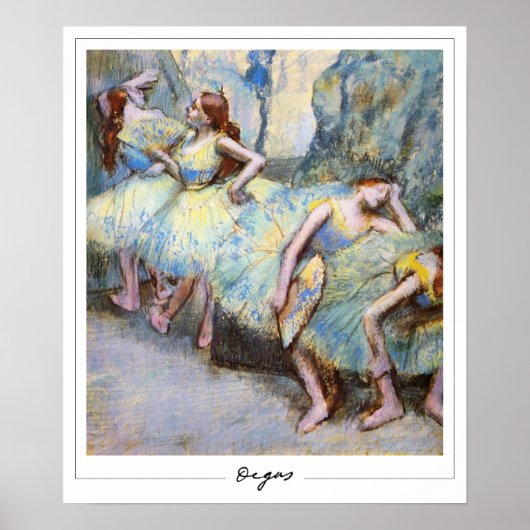 Edgar Degas Zeding Art Poster #337-2 ポスター (正面)