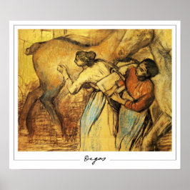 Edgar Degas Zeding Art Poster #341-2 ポスター