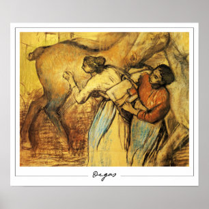 Edgar Degas Zeding Art Poster #341-2 ポスター
