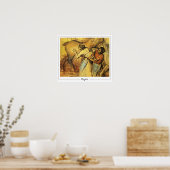 Edgar Degas Zeding Art Poster #341-2 ポスター (キッチン)