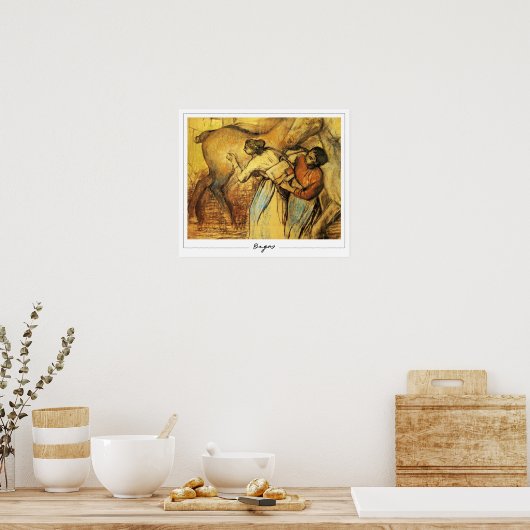 Edgar Degas Zeding Art Poster #341-2 ポスター (キッチン)