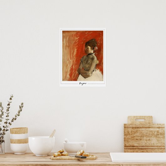 Edgar Degas Zeding Art Poster #36 ポスター (キッチン)