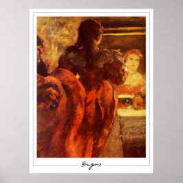 Edgar Degas Zeding Art Poster #399-2 ポスター