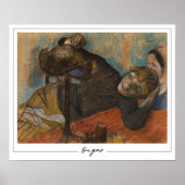Edgar Degas Zeding Art Poster #408-2 ポスター (正面)