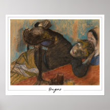 Edgar Degas Zeding Art Poster #408-2