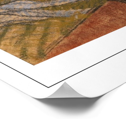 Edgar Degas Zeding Art Poster #408-2 ポスター (角)