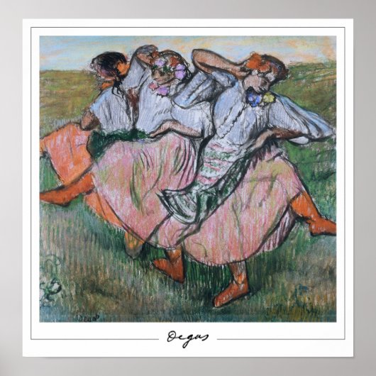 Edgar Degas Zeding Art Poster #413 ポスター (正面)