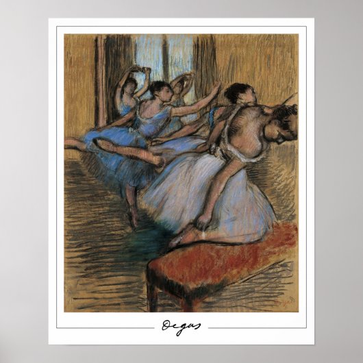 Edgar Degas Zeding Art Poster #416 ポスター (正面)