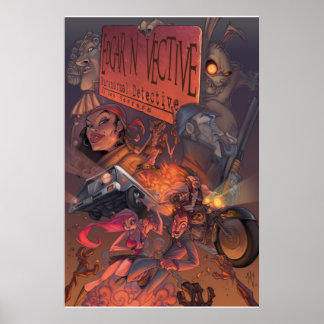 Edgar N Vective：超常現象探偵 ポスター