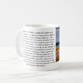 Edgartownライト、マサチューセッツマグ コーヒーマグカップ (正面左)