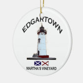 Edgartown. セラミックオーナメント (左)