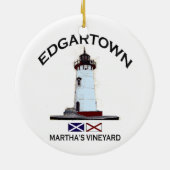 Edgartown. セラミックオーナメント (裏面)