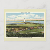 Edgartown Lighthouse Martha's Vineyard c1925 Postc ポストカード (正面)