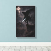 Edge of Judgment キャンバスプリント (インサイチュ (ウッドフロア))