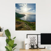 Edge of the Sunlit Coast ポスター (ホームオフィス)