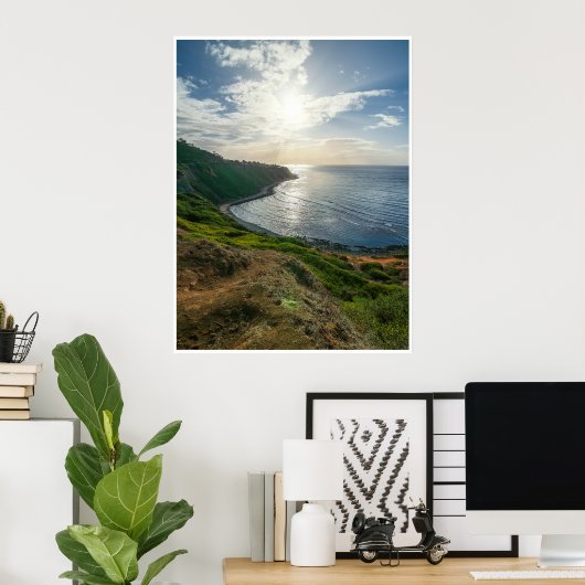 Edge of the Sunlit Coast ポスター (ホームオフィス)