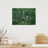 Edge of the Woods by Camille Pissarro  ポスター (キッチン)
