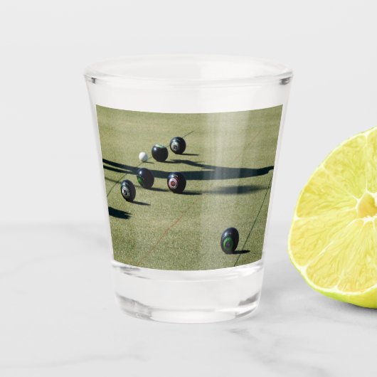 Edge of Victory：ローンボウルでの接戦 ショットグラス (正面)