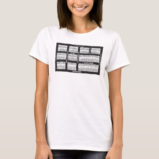 Edgewaterの谷間のTシャツ Tシャツ (正面)