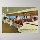 Edgewater Beach Hotel, Chicago Vintage ポスター (正面)