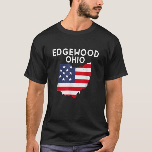 Edgewood Ohio USA State America Travel Ohioan Tシャツ (正面)