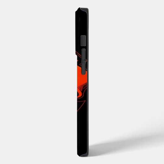 Edgyスカルロゴfor iPhone 14 Pro Max - Unleash Yo Case-Mate iPhoneケース (裏面 / 左)