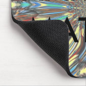 Edgy African Urban ポップ・アートの Art抽象芸術光デザイン マウスパッド (コーナー)