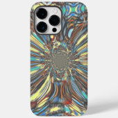 Edgy African Urban ポップ・アートの Art抽象芸術光デザイン Case-Mate iPhoneケース (裏面)