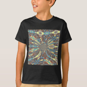 Edgy African Urban ポップ・アートの Art抽象芸術光デザイン Tシャツ