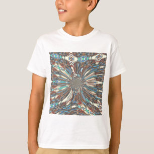Edgy African Urban ポップ・アートの Art抽象芸術光デザイン Tシャツ