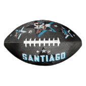 Edgy All-Star SportsフォトスターデザインKeepsake アメリカンフットボール (正面)