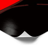 Edgy Anime Boy Grunge Aesthetic  ポスター (コーナー)