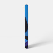 Edgy Anime Girl Samsung Case - Dark Cyber Eutique Samsung Galaxyケース (左側面)