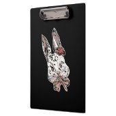 Edgy, artistic rabbit illustration - Unique art クリップボード (左)