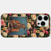 Edgy Birthday Party Gardenias Flower Photo Case-Mate iPhoneケース (裏面 (横))