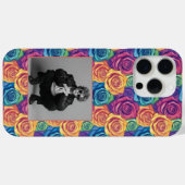 Edgy Birthday Party Rose Flower Photo  Case-Mate iPhoneケース (裏面 (横))