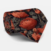 Edgy Christmas Gift For Boyfriend Ranunculus Flora ネクタイ (ロール)