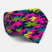 Edgy Dad Fathers Day Gifts Camo  ネクタイ (ロール)