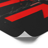 Edgy David Bust Modern Street Art Poster ポスター (角)