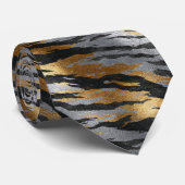 Edgy Gift  For Boyfriend Tiger ネクタイ (ロール)