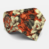 Edgy Gifts For Men Gardenias Flower ネクタイ (ロール)