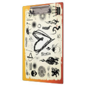 Edgy Heart Sketch Clipboard Creative Professional クリップボード (左)