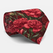 Edgy Mens Accessories Carnation Flower ネクタイ (ロール)