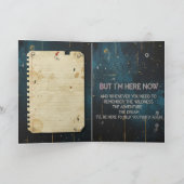 Edgy "Mourn Your Youth" Funny Belated Birthday Car カード (内部)