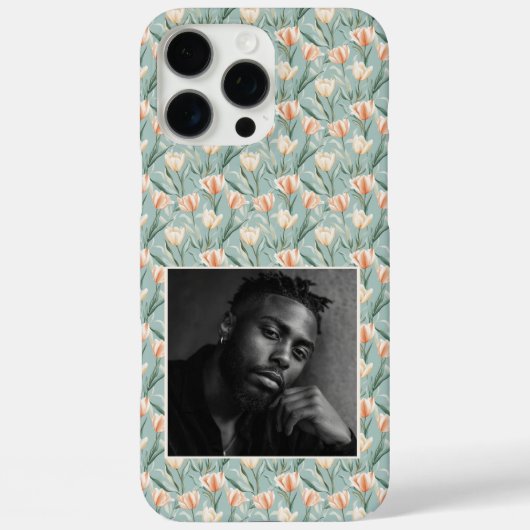 Edgy Promotion Gift Tulip Flower Photo  Case-Mate iPhoneケース (裏面)