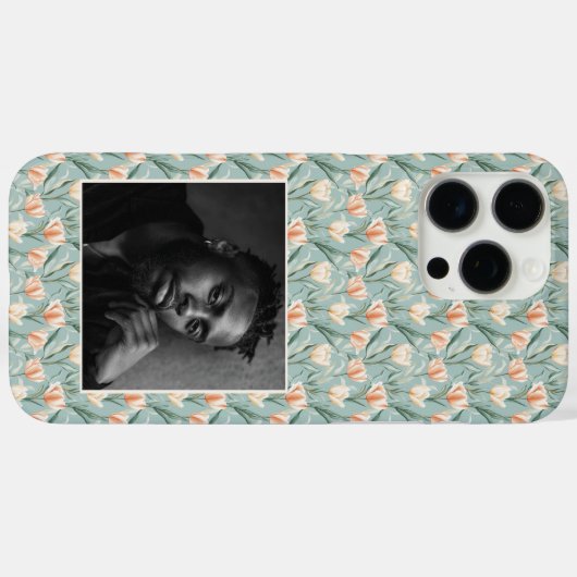 Edgy Promotion Gift Tulip Flower Photo  Case-Mate iPhoneケース (裏面 (横))