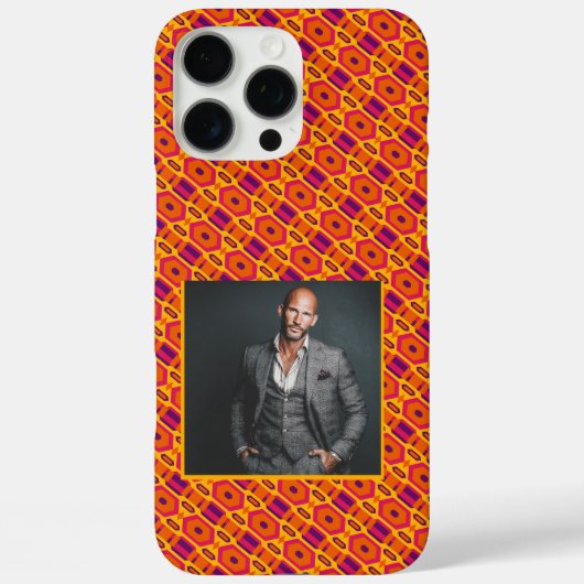 Edgy Retirement Gifts For Grandma Ethnic Pattern  Case-Mate iPhoneケース (裏面)