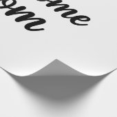 Edgy Skeleton Graphic - Kinda Emotional ラッピングペーパー (角)