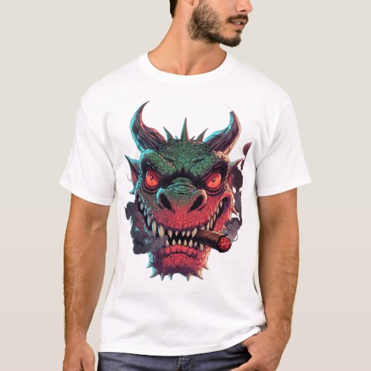 Edgy Urban Fantasy Character graphic Tシャツ (正面)